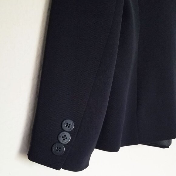 Hobbs London Single Breasted Two Button Darted Pintuck Pleats Blazer Jacket 10 - Picture 7 of 16